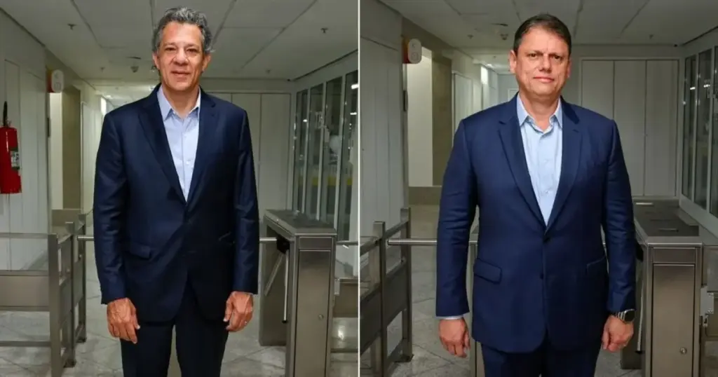 Tarcísio e Haddad debatem pelo governo de SP a cinco dias das eleições