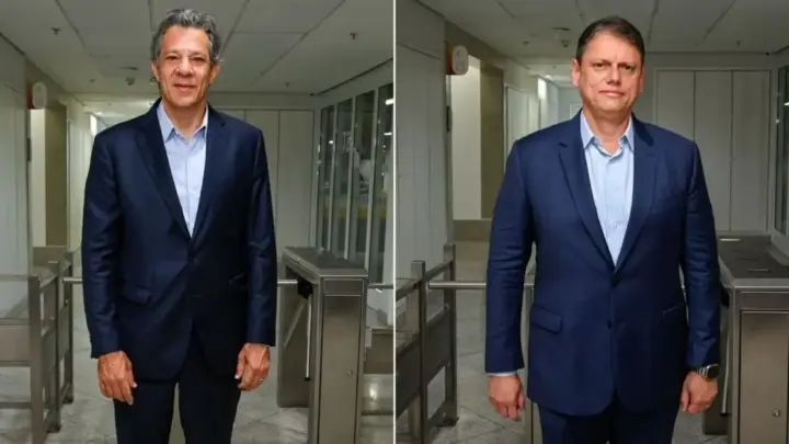 Tarcísio e Haddad debatem pelo governo de SP a cinco dias das eleições