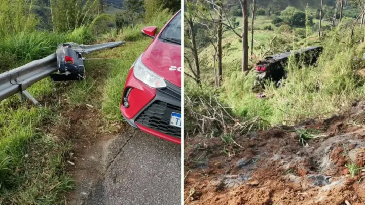 Motorista de ônibus que caiu em ribanceira em SP é preso por homicídio