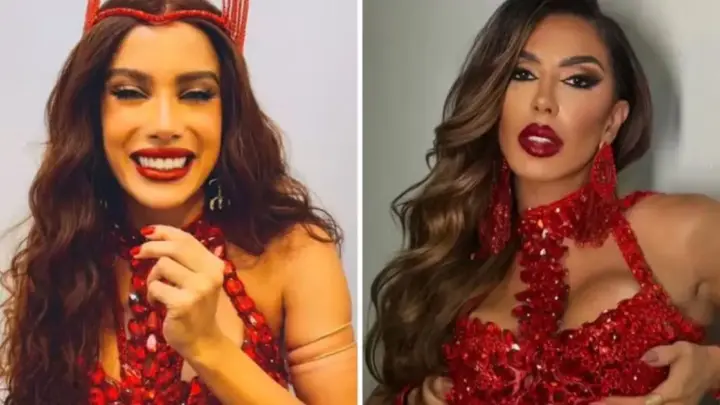 Anitta repete look de “Rainha das Supercoxas” na Grande Rio; veja