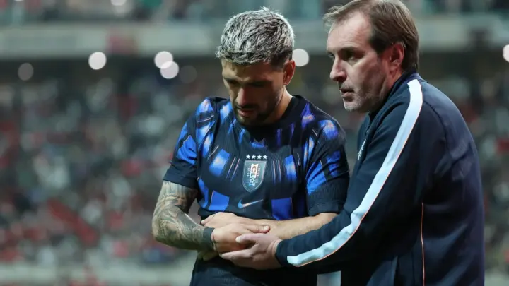 Arrascaeta tem lesão no antebraço esquerdo, informa Flamengo