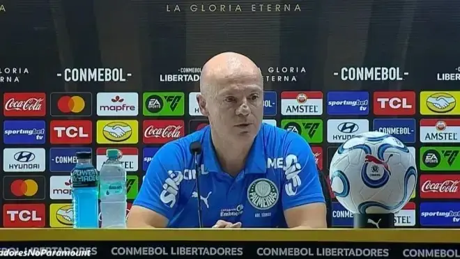 Auxiliar de Abel Ferreira justifica “pane” do Palmeiras na Libertadores