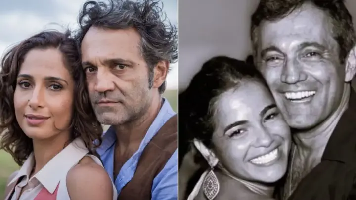 Camila Pitanga manda mensagem à viúva de Domingos Montagner
