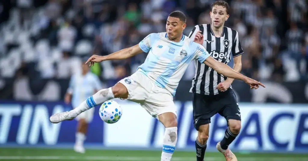 Renata Fan provoca Carlos Vinícius após derrota do Grêmio: “Calma”