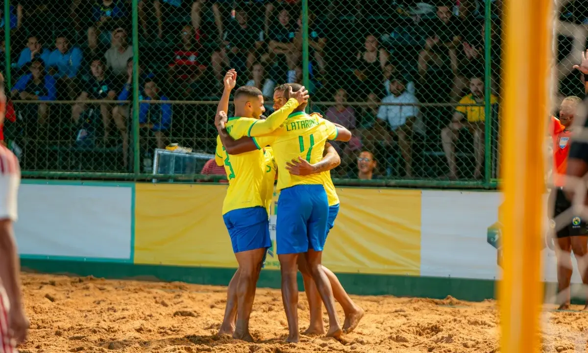 Confira os resultados do primeiro dia da Copa das Nações de Beach Soccer
