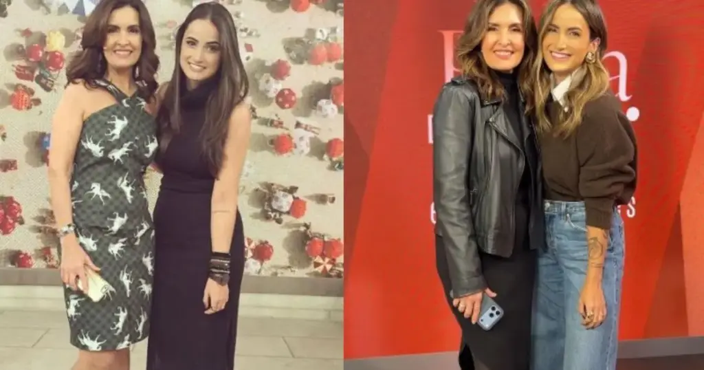 Mari Palma e Fátima Bernardes se reencontram na TV após 8 anos