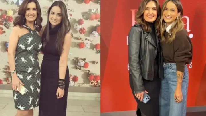 Mari Palma e Fátima Bernardes se reencontram na TV após 8 anos