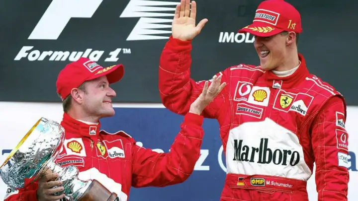 Fórmula 1: Barrichello e Vettel pilotarão F2002 de Schumacher GP da Itália