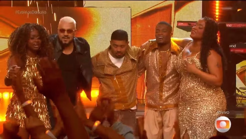 Grupo de Pagode vence o “Estrelas da Casa” com 56,47% dos votos