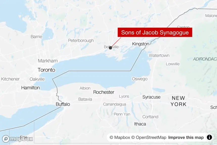 Policial é baleado em frente a sinagoga durante Yom Kippur no Canadá