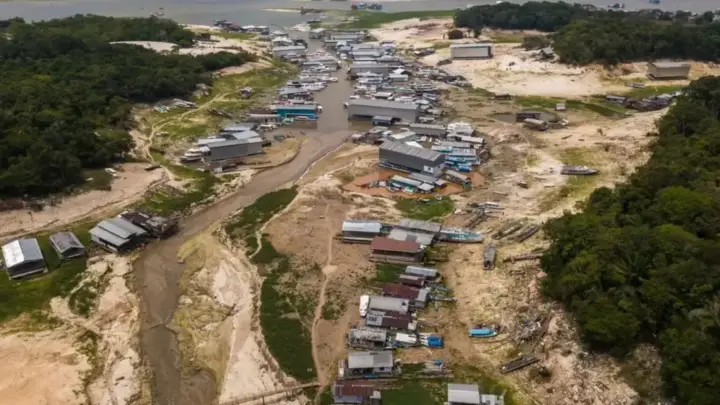 Mais de um terço das localidades da Amazônia enfrentou seca extrema em 2024