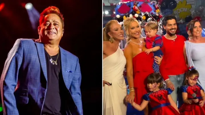 Ausência de Leonardo em festa do neto levanta rumores sobre Virginia