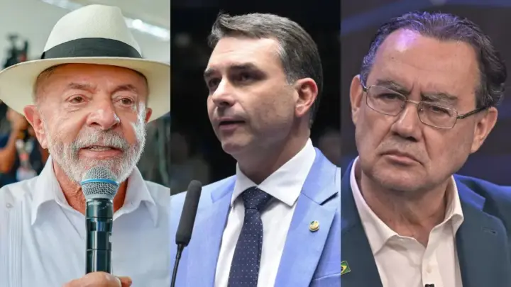 Nexus/BTG: No 1° turno, Lula tem 40%; Flávio, 36% e Cury, 7%