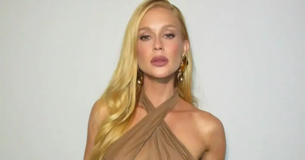 Marina Ruy Barbosa se vê loira em “Antártida” e admite: “Será que volto?”