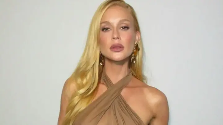 Marina Ruy Barbosa se vê loira em “Antártida” e admite: “Será que volto?”