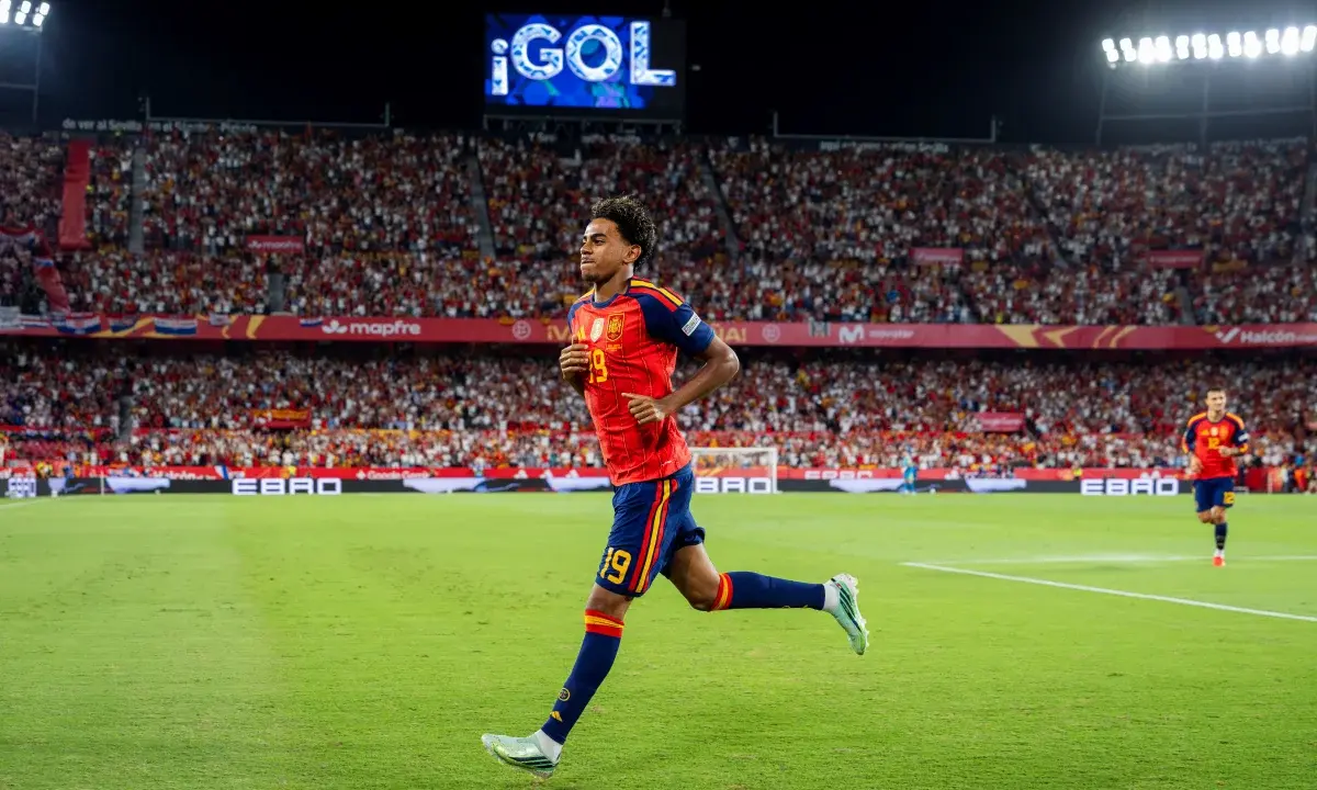 Nations League: Yamal marca duas vezes e Espanha vence a Croácia por 4 x 1