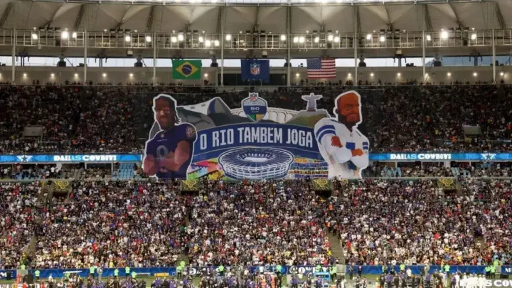 NFL no Rio bate recorde de audiência de um jogo internacional nos EUA