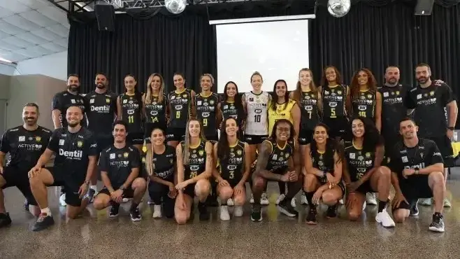 Praia Clube apresenta time feminino de vôlei para a temporada 2026-27