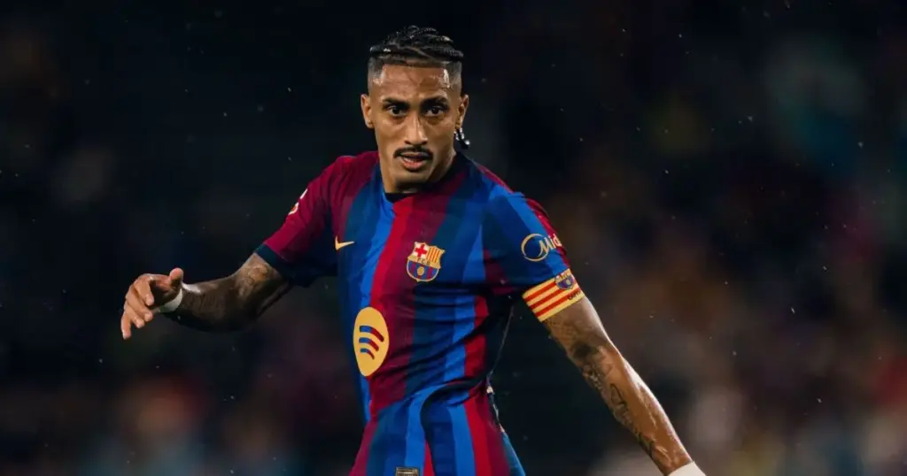 Barcelona: Raphinha tem números absurdos em início de temporada avassalador