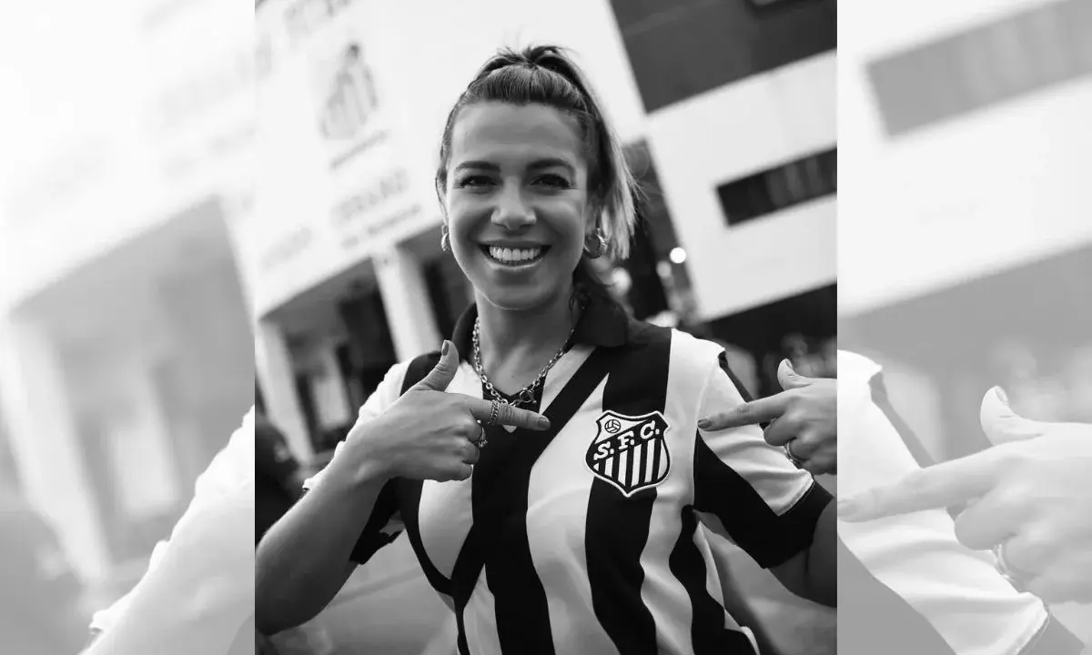 Santos lamenta a morte da influenciadora Naty Potira