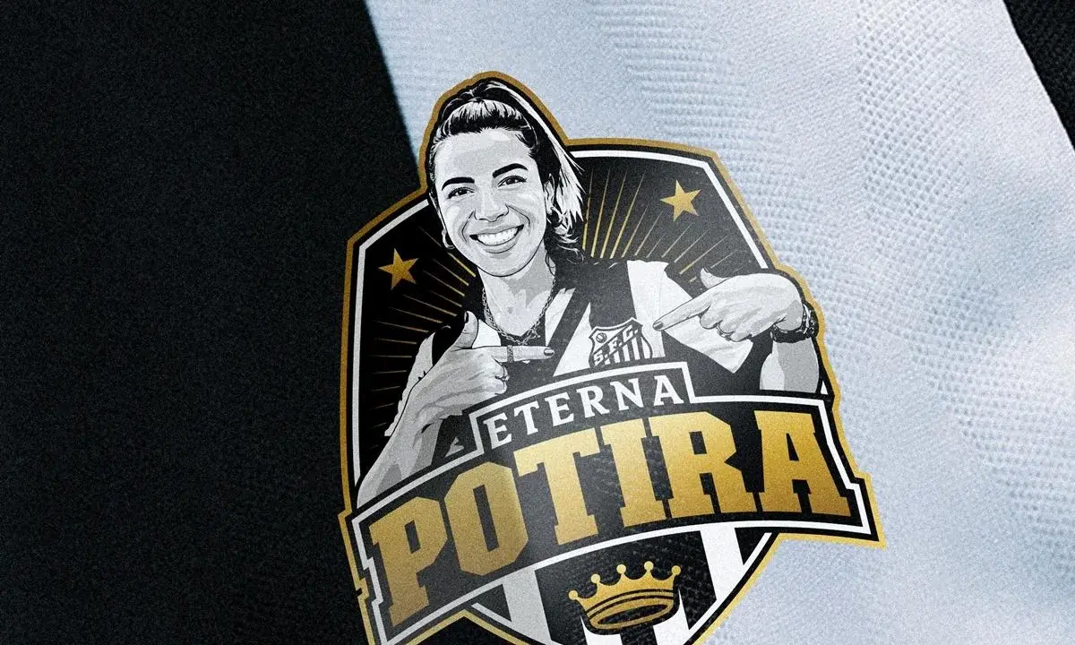 Santos vai homenagear a influenciadora Naty Potira com patch na camisa