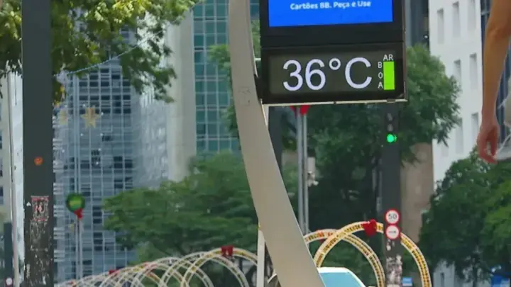 São Paulo terá calor de 30°C e chuva a partir de terça (29); veja previsão