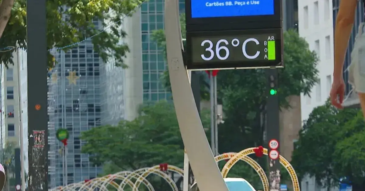 São Paulo terá calor de 30°C e chuva a partir de terça (29); veja previsão