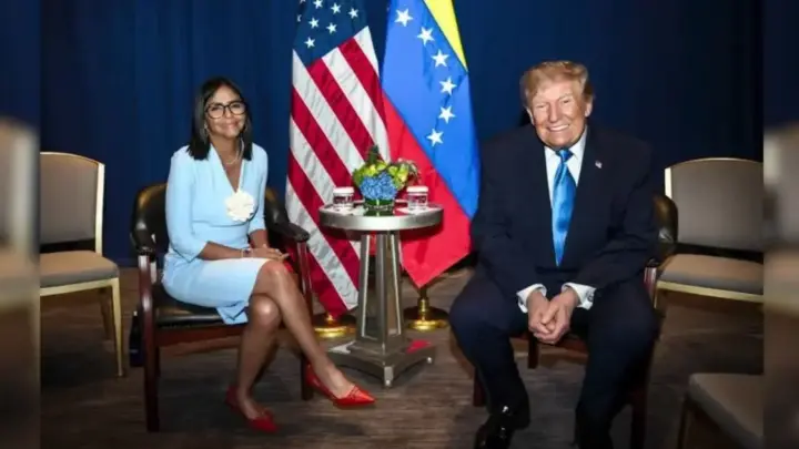 Reunião de Trump e Delcy é “tapa na cara” da democracia, dizem venezuelanos