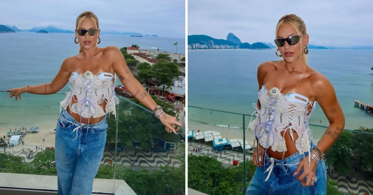 Virginia resgata tendência fashion e usa corset de tênis em jogo da NFL