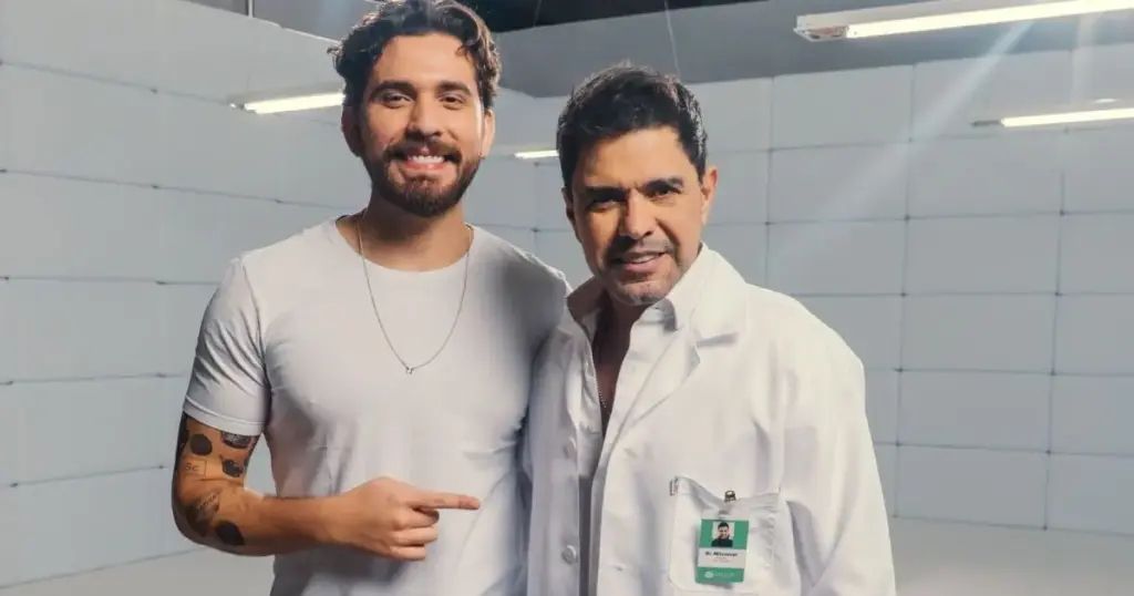Zezé Di Camargo aparece como psiquiatra em novo projeto de Gustavo Mioto