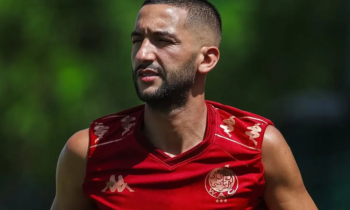 Ziyech está próximo do Botafogo; Wydad Casablanca se despede do ex-Chelsea