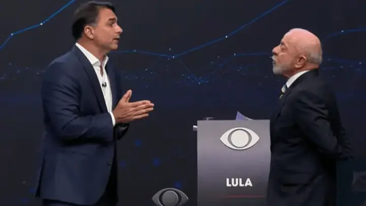 De dicção à indústria de cortes: entornos de Flávio e Lula analisam debate