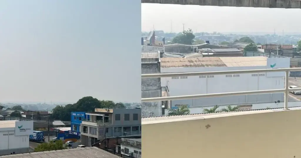 Com ar “péssimo”, Manaus fica coberta por fumaça pelo 5º dia seguido