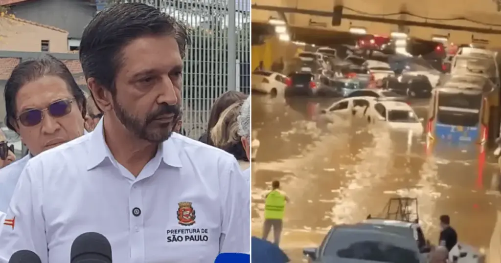 “Talvez ampliar o volume das bombas”: Nunes fala sobre alagamentos em SP