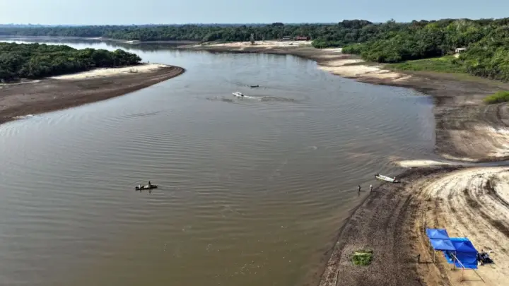 Amazônia e Pantanal: seca deixa hidrovias em alerta