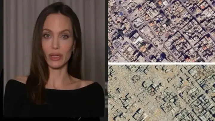 Angelina Jolie pede ajuda para Gaza e alerta sobre destruição