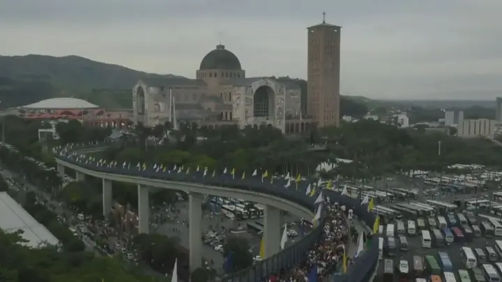 Previsão do tempo: Aparecida (SP) terá céu nublado e chance de chuva