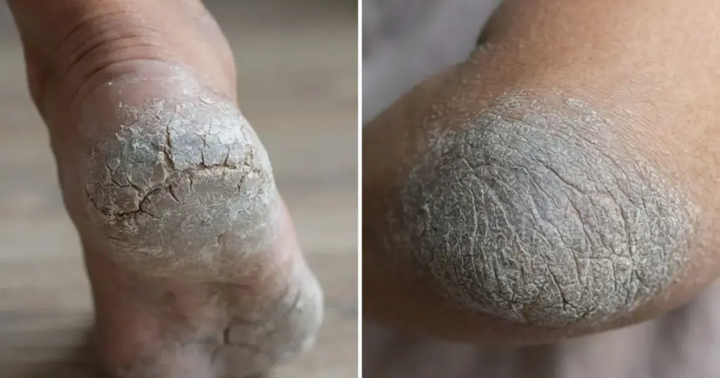 Como usar vaselina e hidratante para recuperar calcanhares e cotovelos ásperos no frio