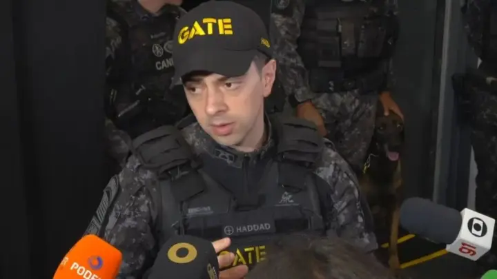 Componente em carro enganou cães, diz comandante sobre suspeita de bomba