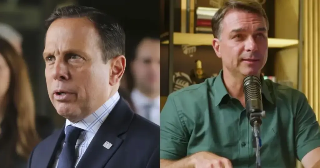 Doria organiza encontro de Flávio Bolsonaro com mais de 300 empresários