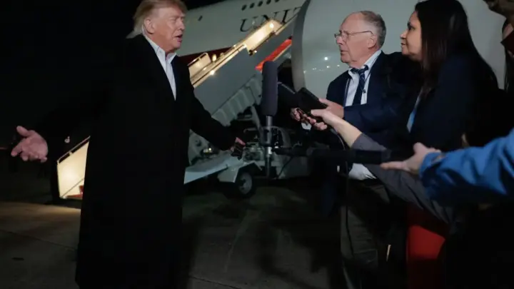 Trump diz que teria aprovado ida de Flávio Bolsonaro aos EUA