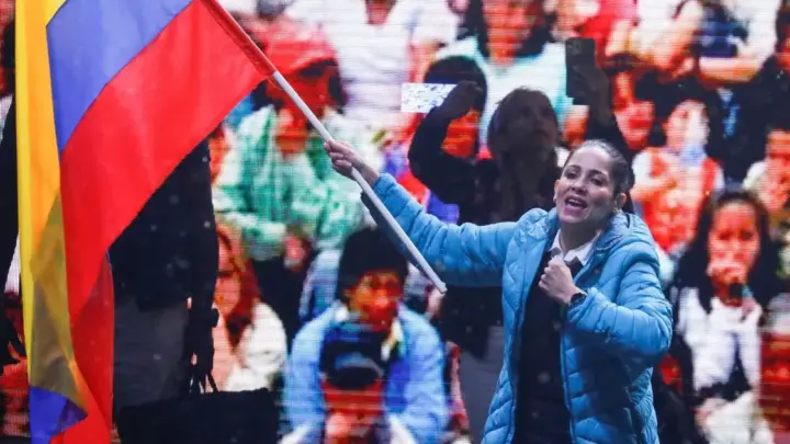 Ex-candidata à Presidência do Equador Luisa González é presa