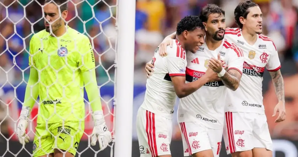 Bahia 0 x 3 Flamengo: veja melhores momentos do Brasileirão