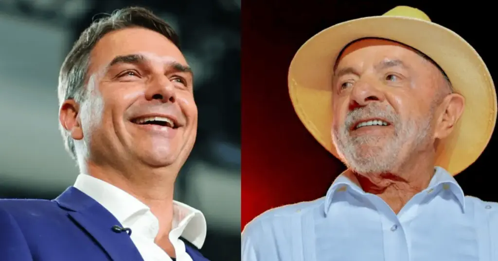 Veja o desempenho de Flávio Bolsonaro e Lula nas cidades brasileiras