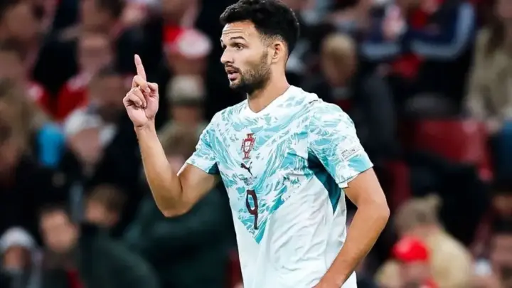 Pivô de crise com Cristiano Ronaldo, Gonçalo Ramos brilha por Portugal