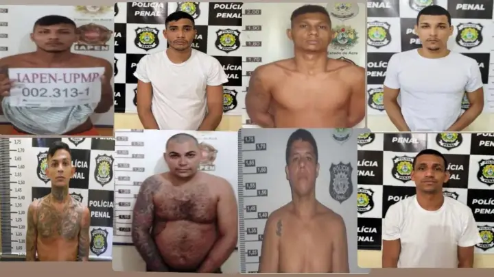 Ninguém sabe, ninguém viu: 8 sentenciados fogem do Presídio de Tarauacá; Nomes