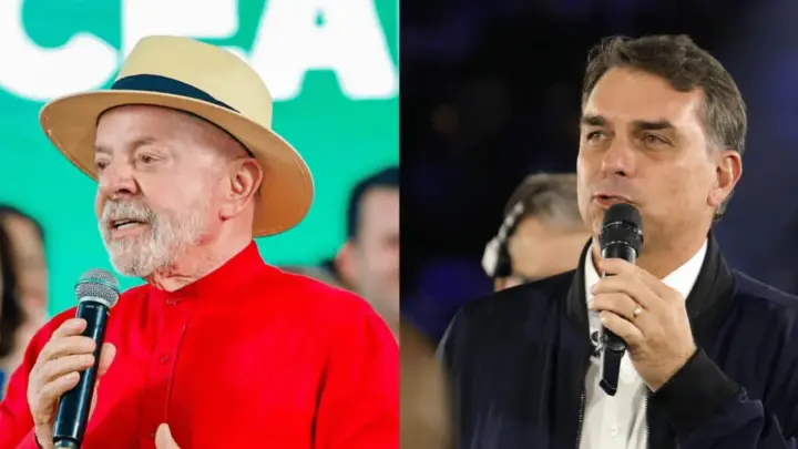 Lula e Flávio chegam à eleição com discurso de vitória em 1° turno