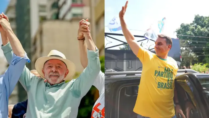 A quatro dias do 2º turno, Flávio e Lula buscam indecisos em estados-chave