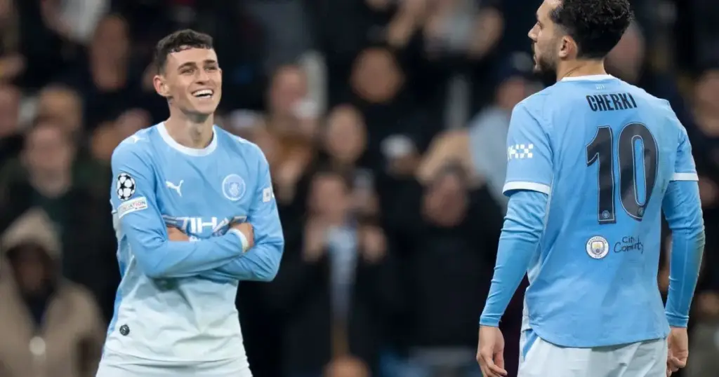 Sem Haaland, Manchester City passeia sobre AEK Atenas na Champions League