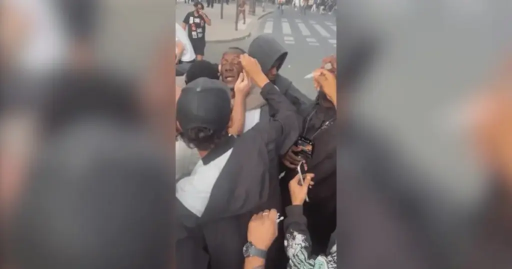 Vídeo: Prefeito é atingido por gás lacrimogêneo em protesto na França